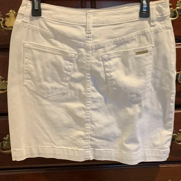 New Michael Kors White Skirt - White - Picture 2 of 5